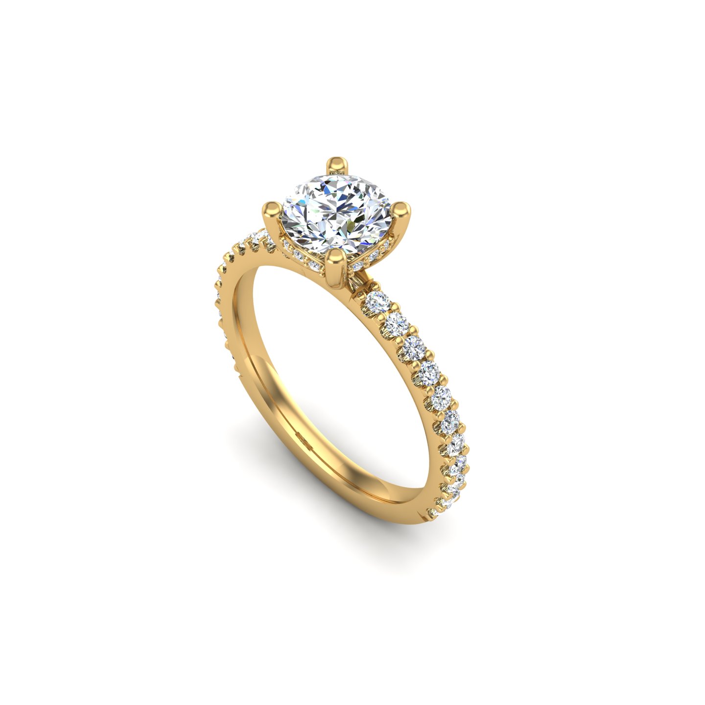 Kenzie Shared Prong Engagement Ring